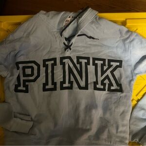Victoria's Secret Light Blue Hoodie